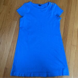 Talbots Vibrant Blue Knit Dress Size~LP